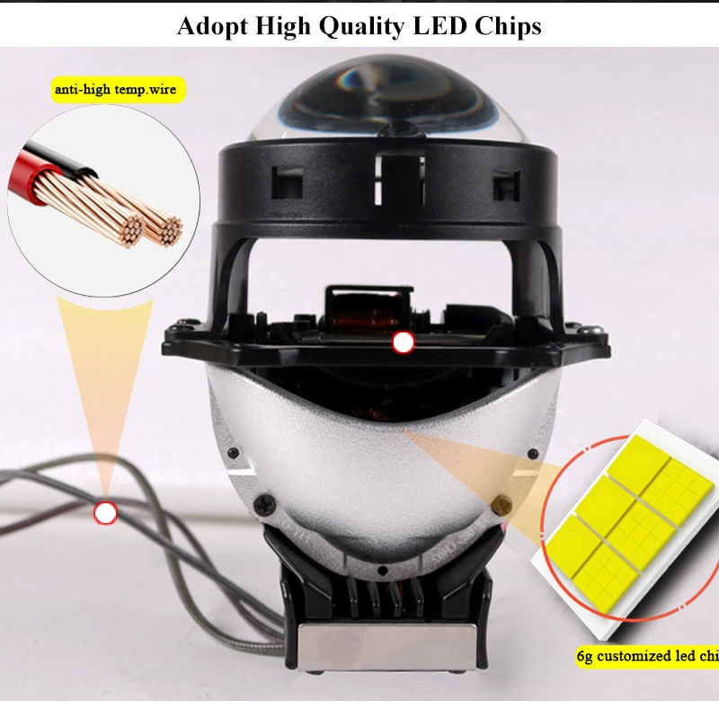 LED фары, гнездо, фонарь, 3 дюйма, 35W