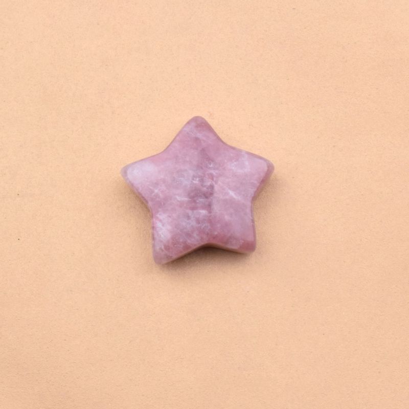 跨境热销3cm天然石五角星水晶半宝石星星diy饰品配件摆件亚马逊|undefined