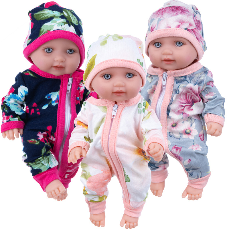 定制11寸仿真搪胶娃娃儿童玩具潮玩公仔重生娃娃玩偶来图来样定做详情5