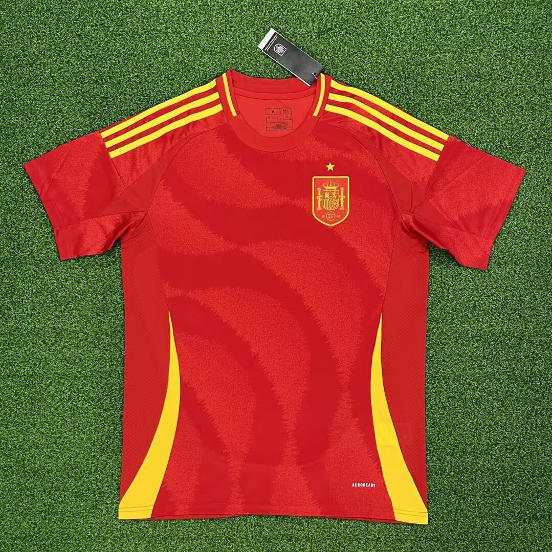 Camiseta de la Copa de Europa 2025 equipo nacional México Alemania Portugal Brasil España impresión tailandesa camiseta de fútbol