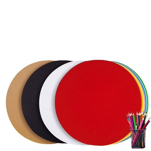 Round cardboard painting color kraft paper thickened sketch colored lead high-gloss marker pen paper black cardboard white round card