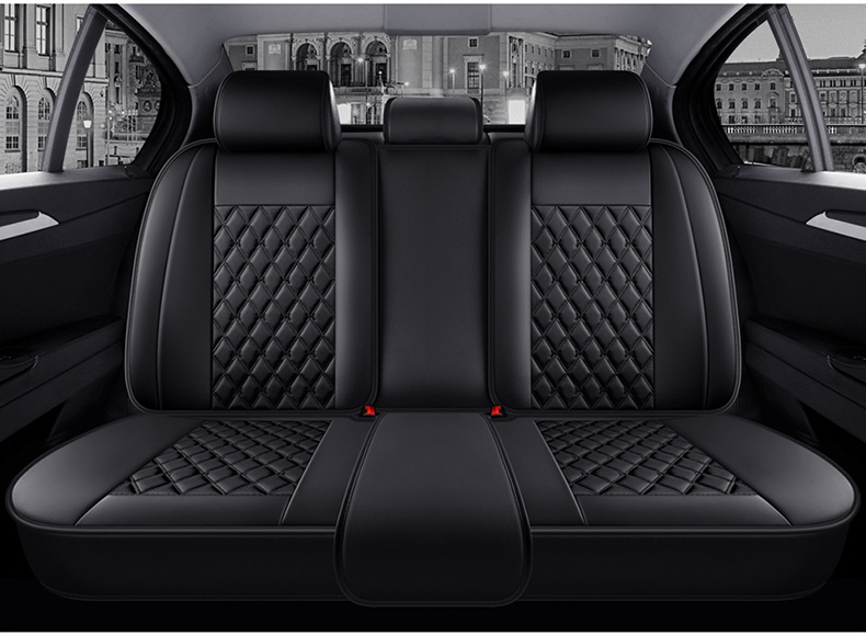 24 years of cross-border leather Amazon foreign trade full leather diamond car cushion four-season cushion five-seat all-inclusive seat cover cushion