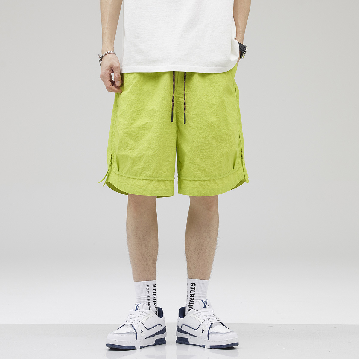 amarelo fluorescente / M (95-115 libras)