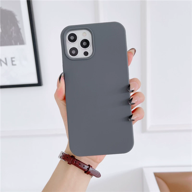 Силиконовый чехол Apple iPhone 12 Pro Max совместимый, мягкое матовое покрытие, многоцветные варианты