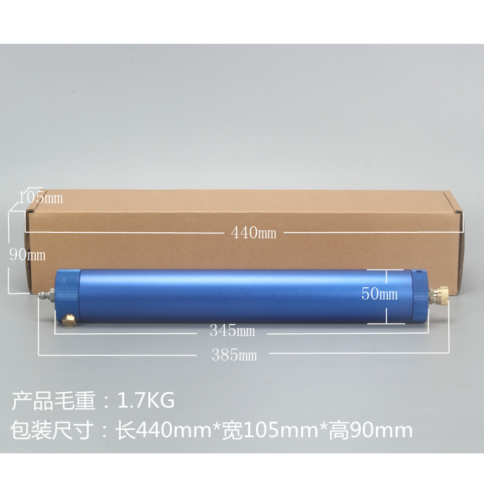 Diving breathing cylinder oil and water filter 40mpa high pressure air pump oil and water separator cylinder gas filter