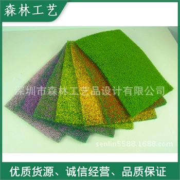 Песочный стол модель здания дерево мох микро ландшафтное Украшение Моделирование газон губка кустарник смешивание цветов