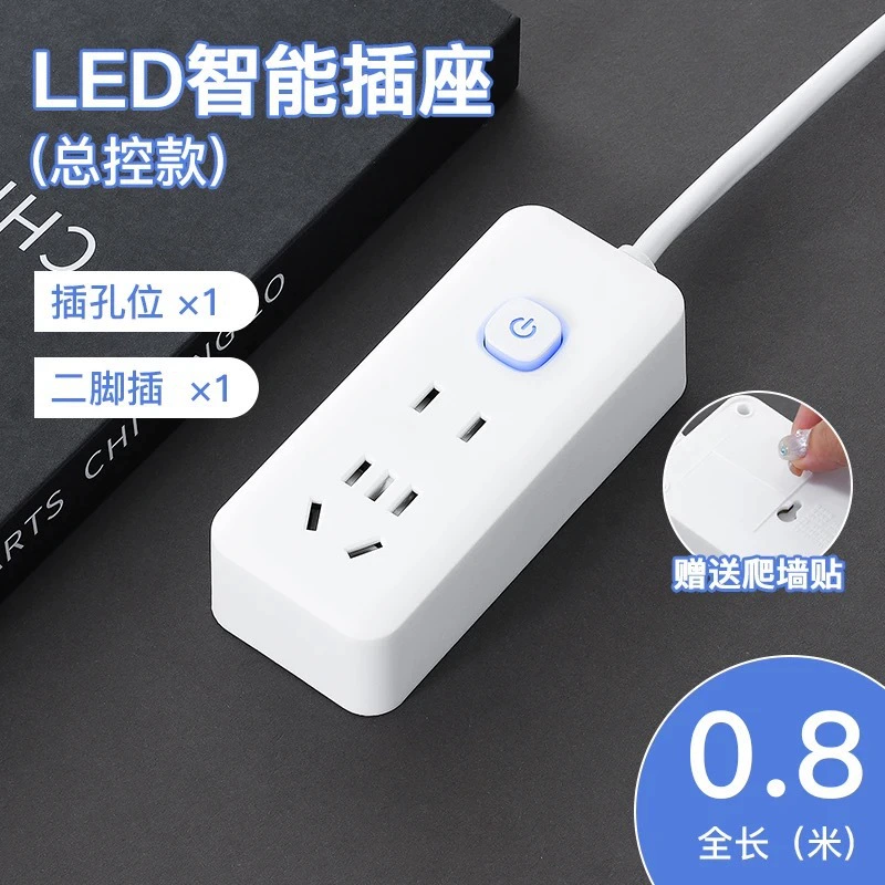 Гнездо серии Mi with USB бытовая много-розетка, длинная линия, независимый переключатель, плата с проводом, пористый трек
