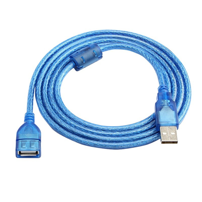 Transparent blue extended blue
