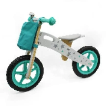 Wooden balance bike