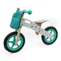 Wooden balance bike