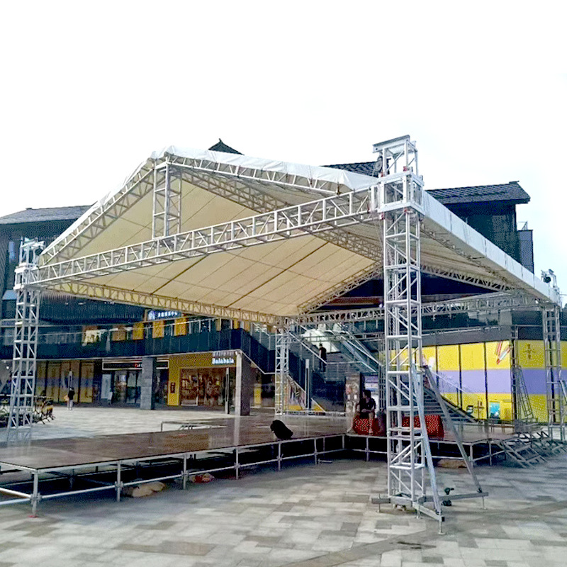 Foshan fábrica directa sistema de elevación truss de aleación de aluminio truss de aluminio marco de pestillo