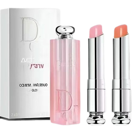 Cross-border Dijia Lip Honey Change Color Humectant 001 dos piezas de hidratación de los labios set de tres piezas