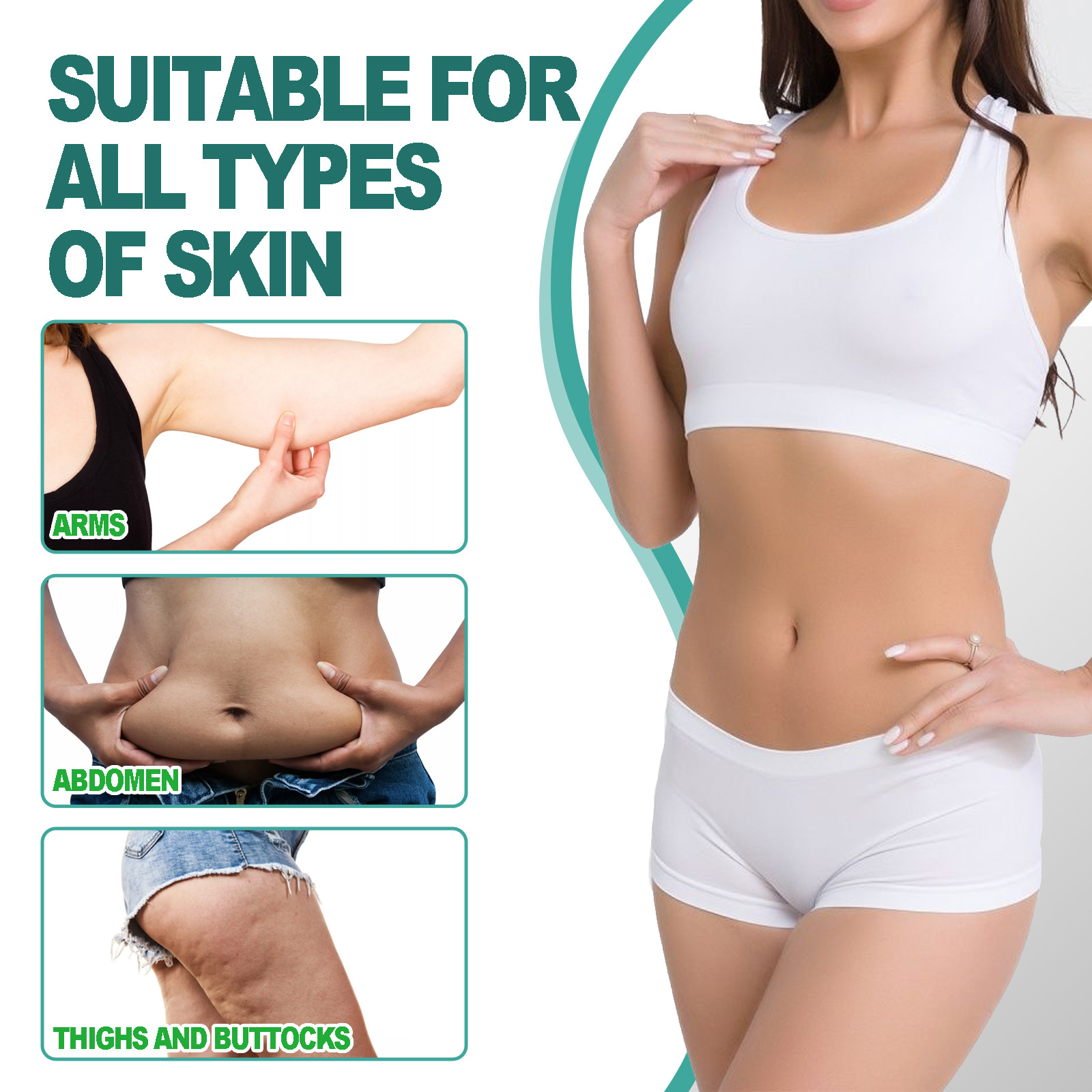 Firming Mask Beautiful Moisturizes and tightens the skin, massages and shapes the body with excess flesh on the arms,_voghion.com