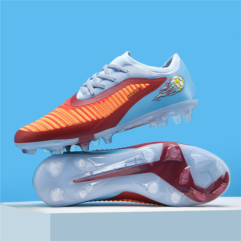 Cross-Border Low-Top Football Shoes with Tf Studs for Artificial Turf and Ag Studs for Men, Women, Children, Teenagers, and Students Training Sports Shoes