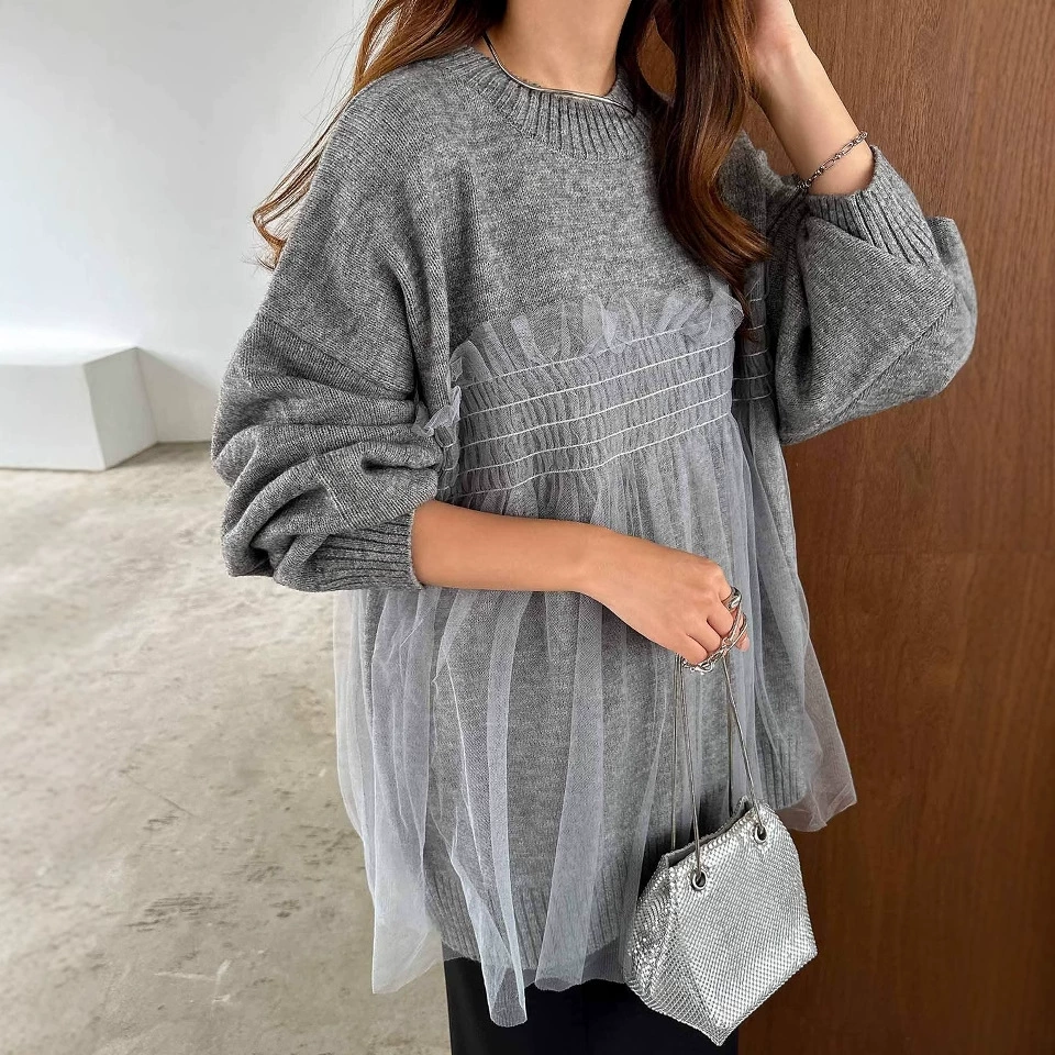 Japanese brand set, long-sleeve, sweater, (Physicals), Amazon, loose fit, Japanese and Korean