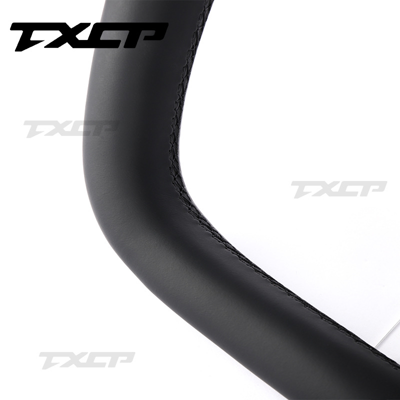Suitable for Tesla model X/S yoke full leather Tesla steering wheel car steering wheel upgrade modification