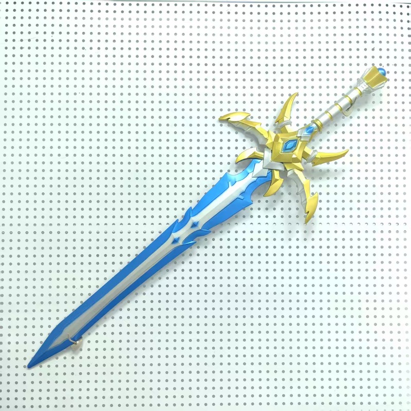 三国兵器周辺190CM加長型PU吕布方天画戟双月戟武器模型道具プラスチック|undefined