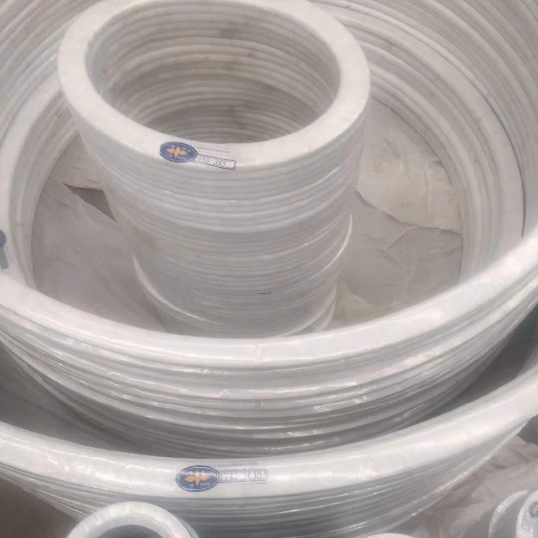 石棉外包四氟垫片   包四氟垫片  搪玻璃管口垫 搪玻璃人孔垫