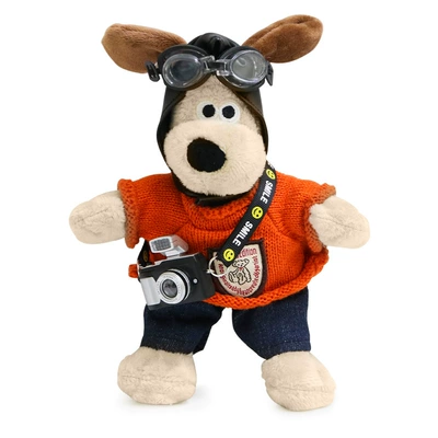 Dog Vice Driver Car Doll – Car ornaments - orange-sweater-handdog-flash-camera-1