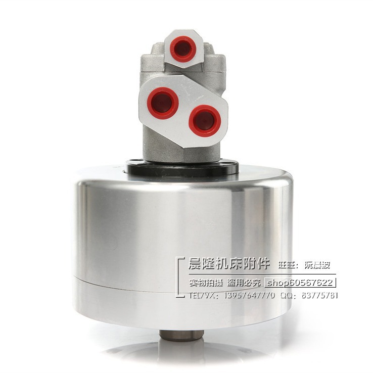 台湾标准中实油压回转缸 液压卡盘油缸 三爪油缸