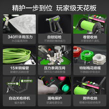 绿田R29 POR 220V3200W绿霸商用大功率虎啸工业洗车机高压清洗E18