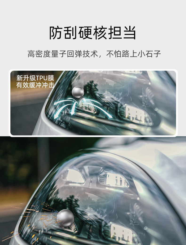 Suitable for Porsche blackened headlight film for all models, headlight and taillight 1:1 cut-to-fit light-controlled photochromic film modification