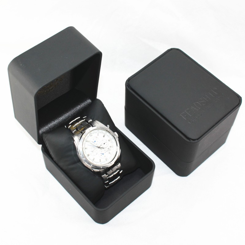 厂家批发胶盒PU皮盒高质量手表包装盒 高档展示盒