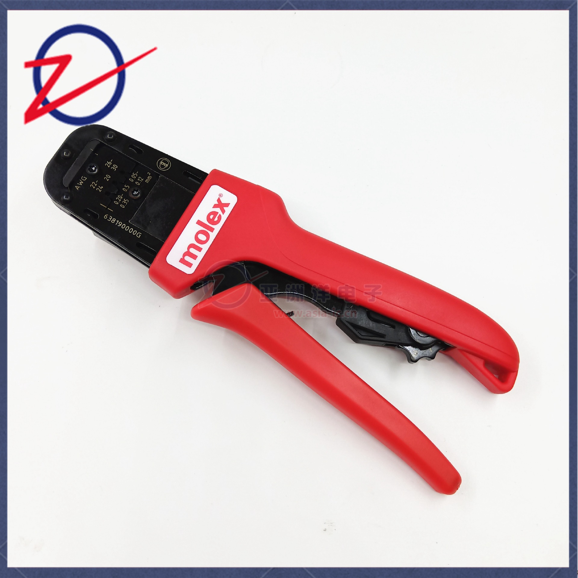 638190000 63819-0000压线钳Micro-Fit3.0 手工工具20-30AWG