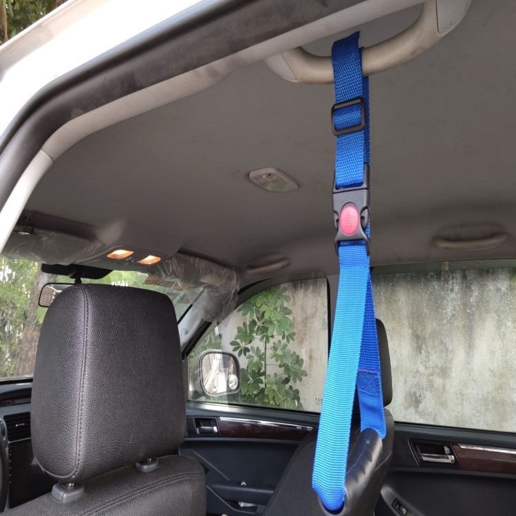 Car Window Fixed up and down Handrails, Car Auxiliary Handle Rings, Car Door Handle Straps Suitable for Disabled People
