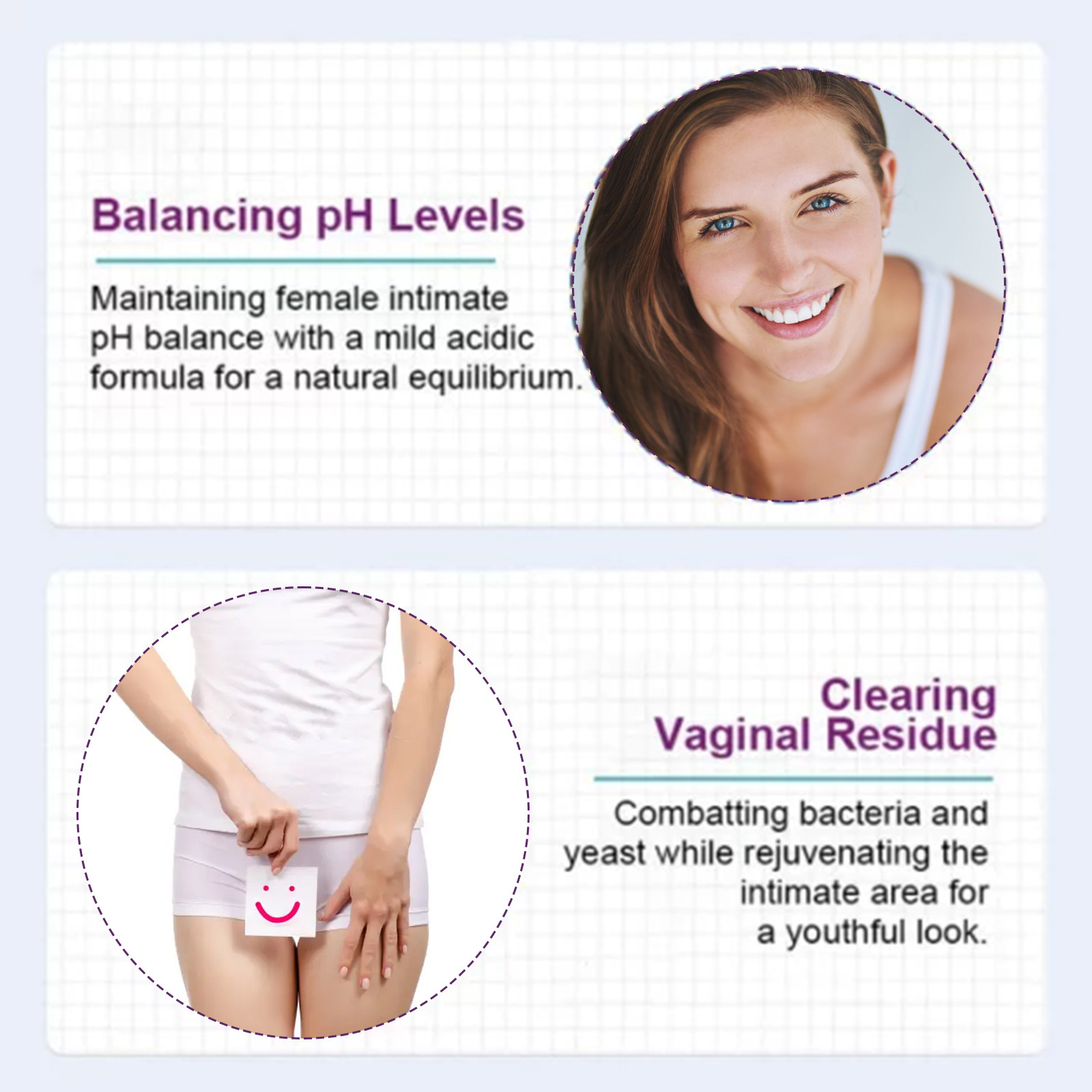 EELHOE Women's Care Kräuterkapseln lindern Juckreiz, reinigen den Geruch, sind mild und nicht reizend_voghion.com