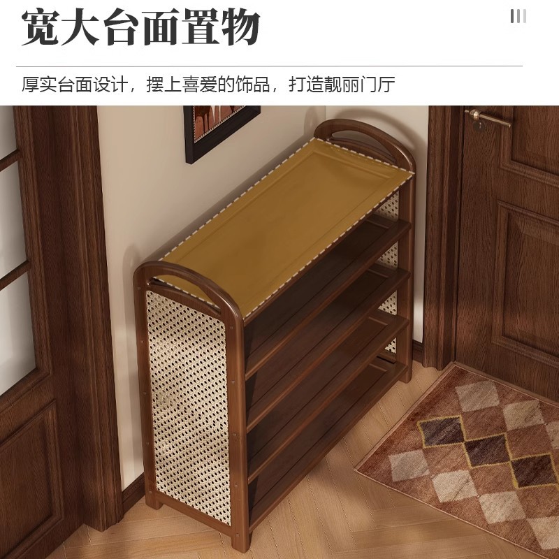 Shoe Rack Multi-Layer Home Entryway Shoe Cabinet Rental Dormitory Entrance Door Foyer Indoor Shoe Storage Rack Simple Style