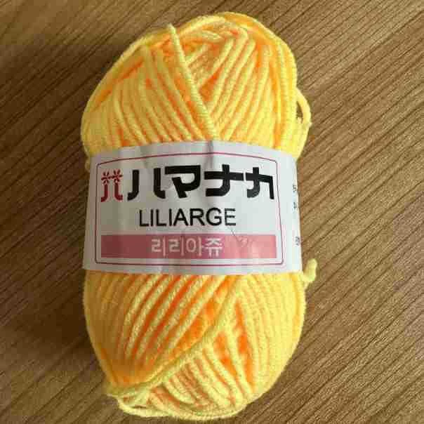 Красная вышитая овечья хлопчатобумажная пряжа ручной вязки DIY крючком шарф кукла линия