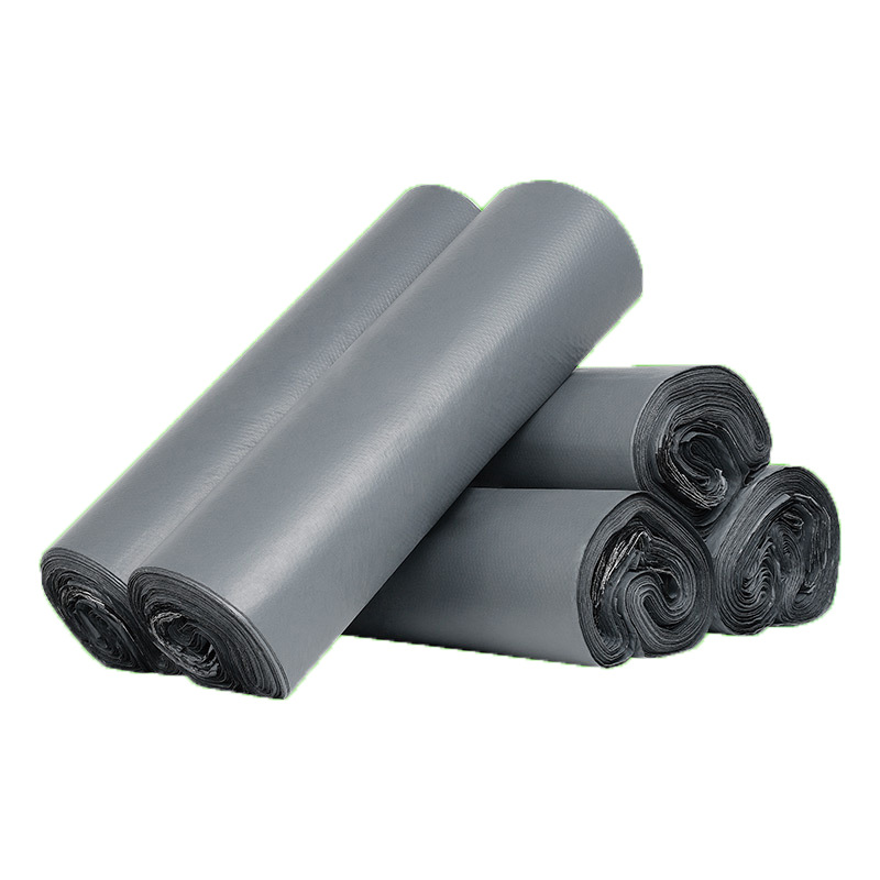 塑料袋子破坏性封口印刷袋28*40服装袋再料灰色快递袋批发新料