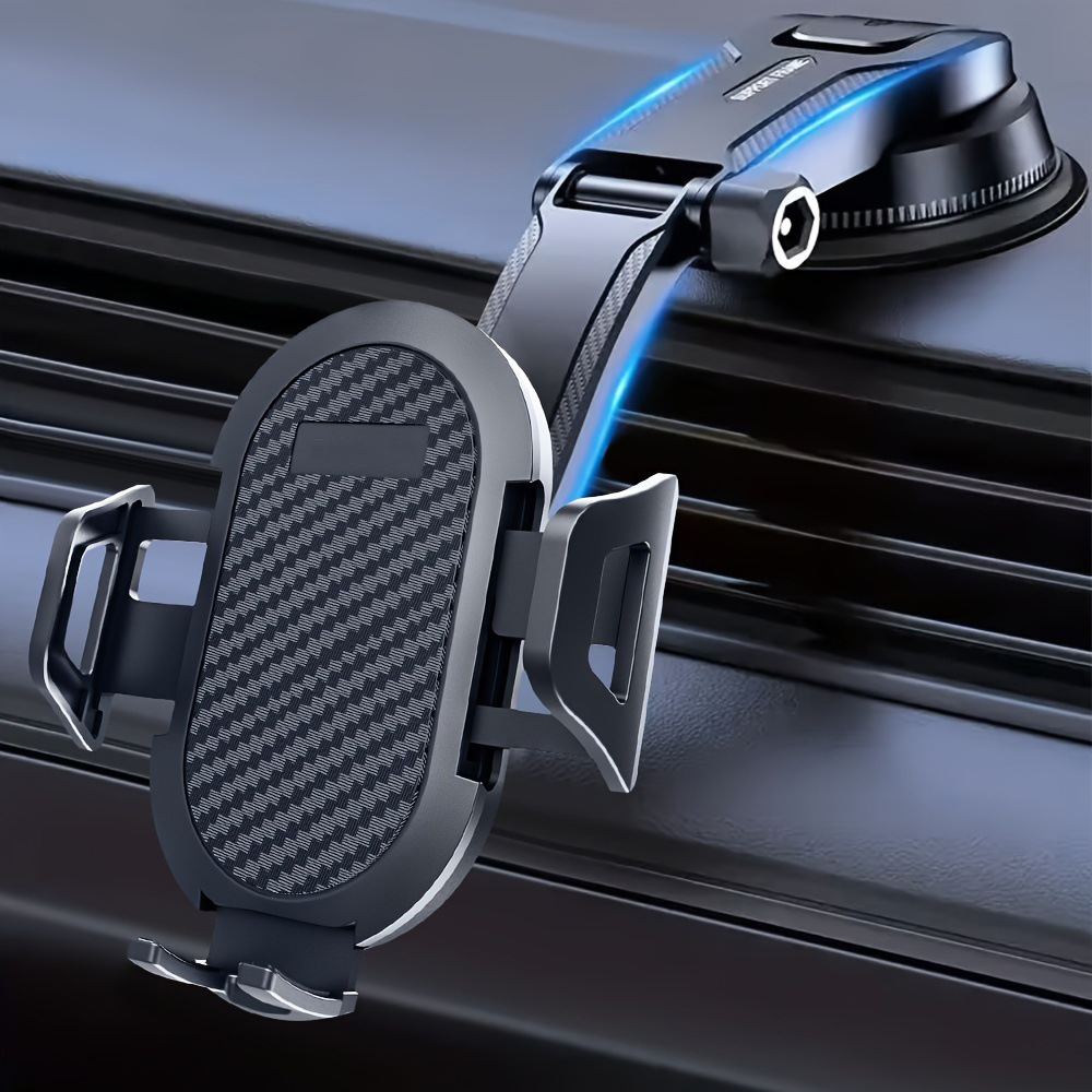Soporte de Celular para Auto Multifuncional con Ventosa para Tablero de Instrumentos
