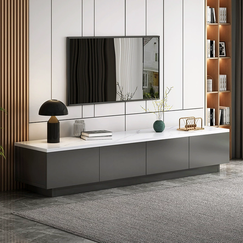 ТВ шкаф современный простой журнальный столик комбинация небольшая квартира дом гостиная свет Роскошный итальянский напольный шкаф спальня ТВ шкаф