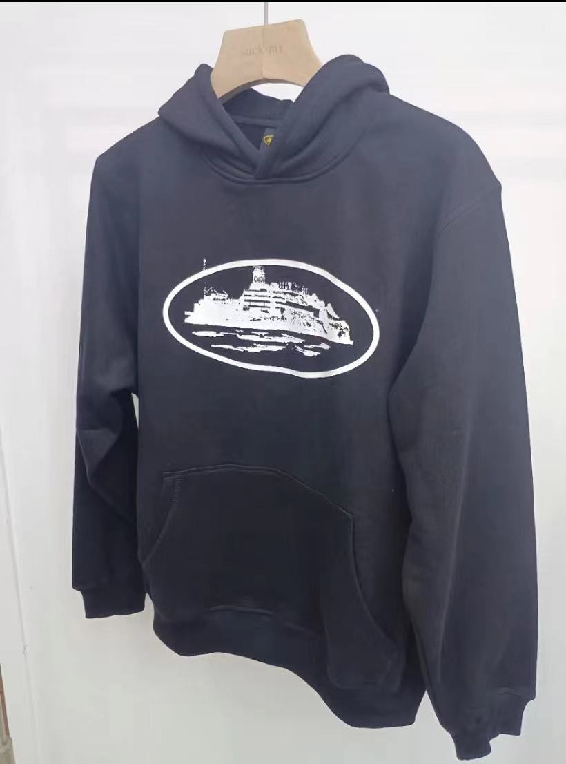 Corteiz Trend Street Suede Suede Set Hombre Hip Hop Patin Casual Couple Set Otoño