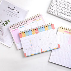 2025 ウィークリープランナー PP 面コイルノートブック WeeklyPlanner クロスボーダーノートブックカスタムクリエイティブ