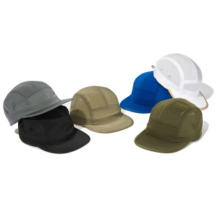 Japanese Style Lightweight Baseball Cap Breathable Mesh Quick-Drying Baseball Cap Korean Style Versatile Men's and Women's Light Plate Five-Piece Cap
