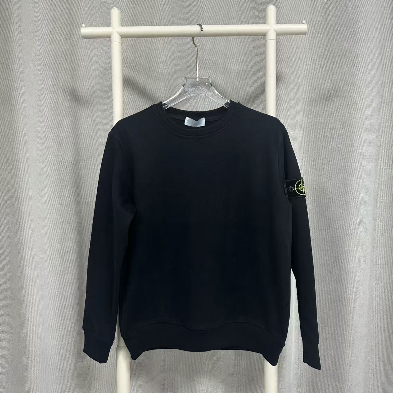 Stone Island Crewneck Sweater Black
