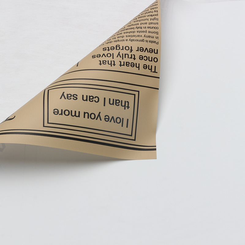 Huaxi Blancanieves serie de cuentos de hadas toro diablo retrógrado florista inglés papel de embalaje impermeable papel de elegancia