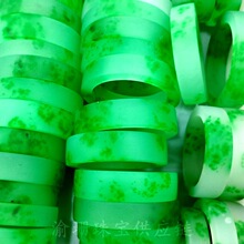 石英岩玉毛坯手镯飘花手镯原料毛胚镯子玉石玉器配饰饰品厂家批发