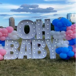 Graduation Season Kt Board Box Balloon Frame Floor-Standing Vertical Digital Background Board Party Birthday Holiday Luminous Frame
