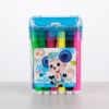 Pencil case, watercolour for elementary school students, crayons, double-sided seal, coloured pencils, 36 colors, graffiti, washable