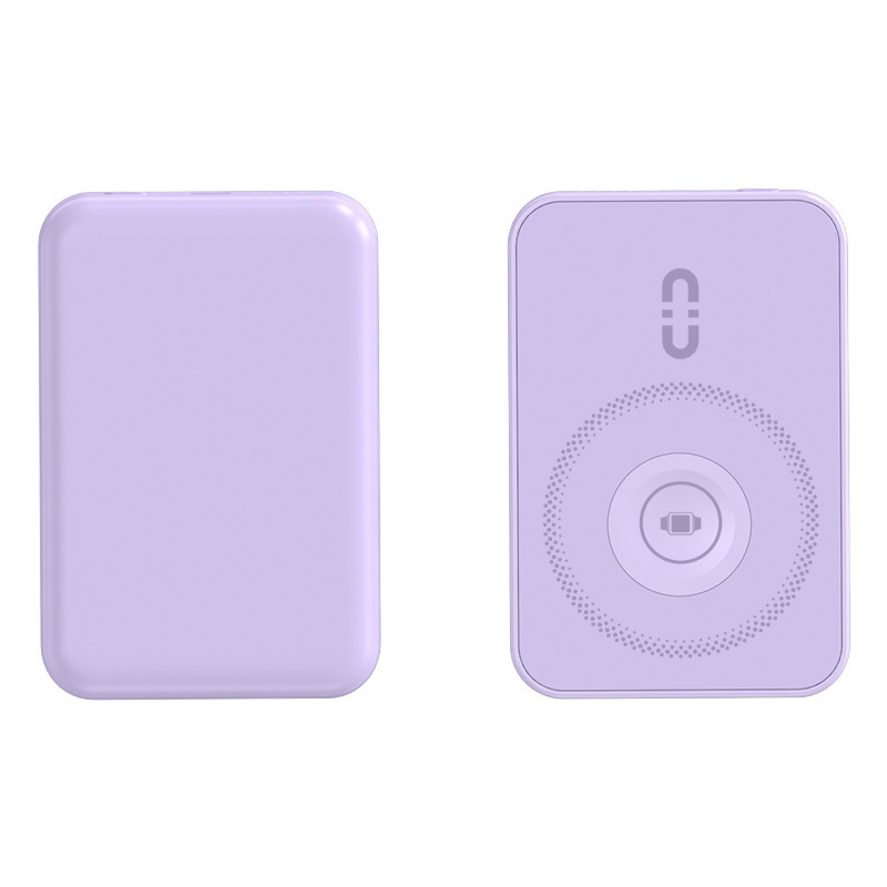 Charging Treasury ultra delgado 3 - en - 1 fuente de alimentación móvil 5000mAh portátil relojes de pulsera auriculares Charging Treasury inalámbrico