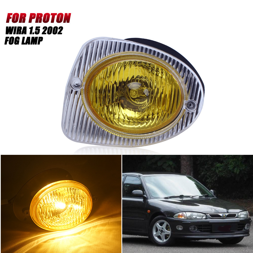 Aplicable a Proton 2002 Wira 1.5 conjunto de lámpara de niebla delantera halógeno lámpara de conducción diurna lámpara de barra delantera lámpara de niebla