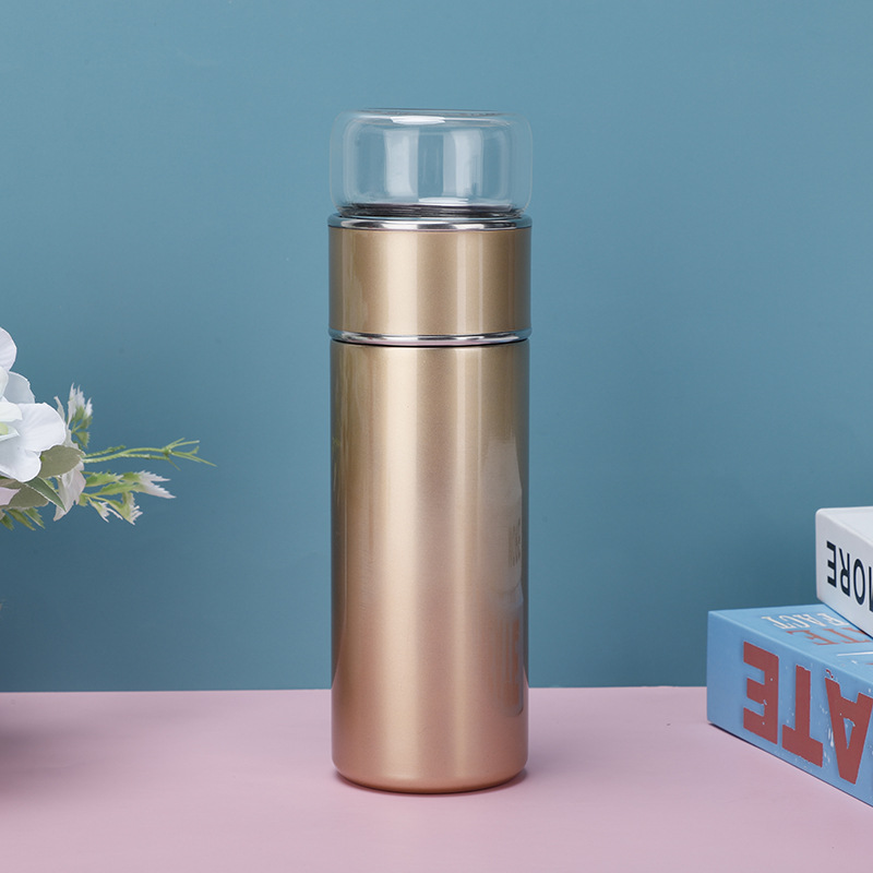 Venta caliente transfronteriza nueva separación de té 304 taza de té creativo multifuncional taza de regalo de oficina