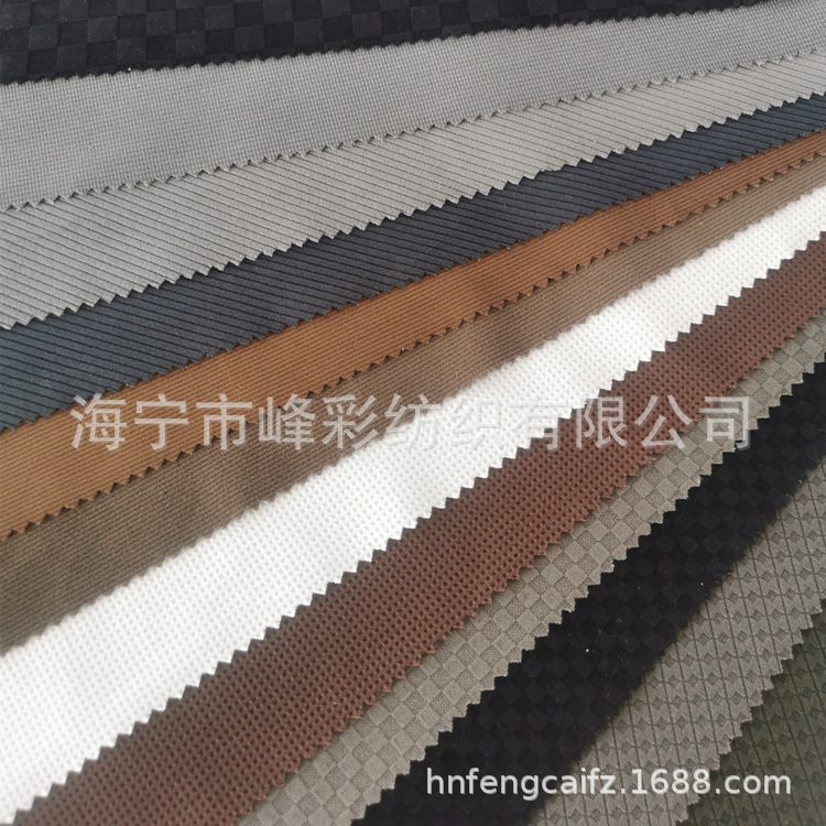 专业定制针织经编烂花布 全涤纶超柔烂花服装面料 规格花型齐全