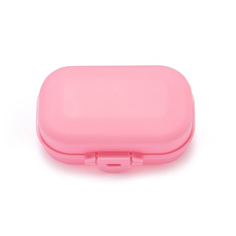 Estuche para gafas esmeriladas, espejo portátil para leer antipresión, espejo plano, caja de almacenamiento de plástico tipo gota de agua de color, carcasa dura simple