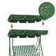 Outdoor swing ceiling cover rainproof outdoor ruffled canopy cover courtyard swing removable and washable sunshade protective cover