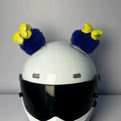 for Motorcycles, Electric Vehicles, Ski | Motosiklet dəbilqələri - dark-blue-yellow